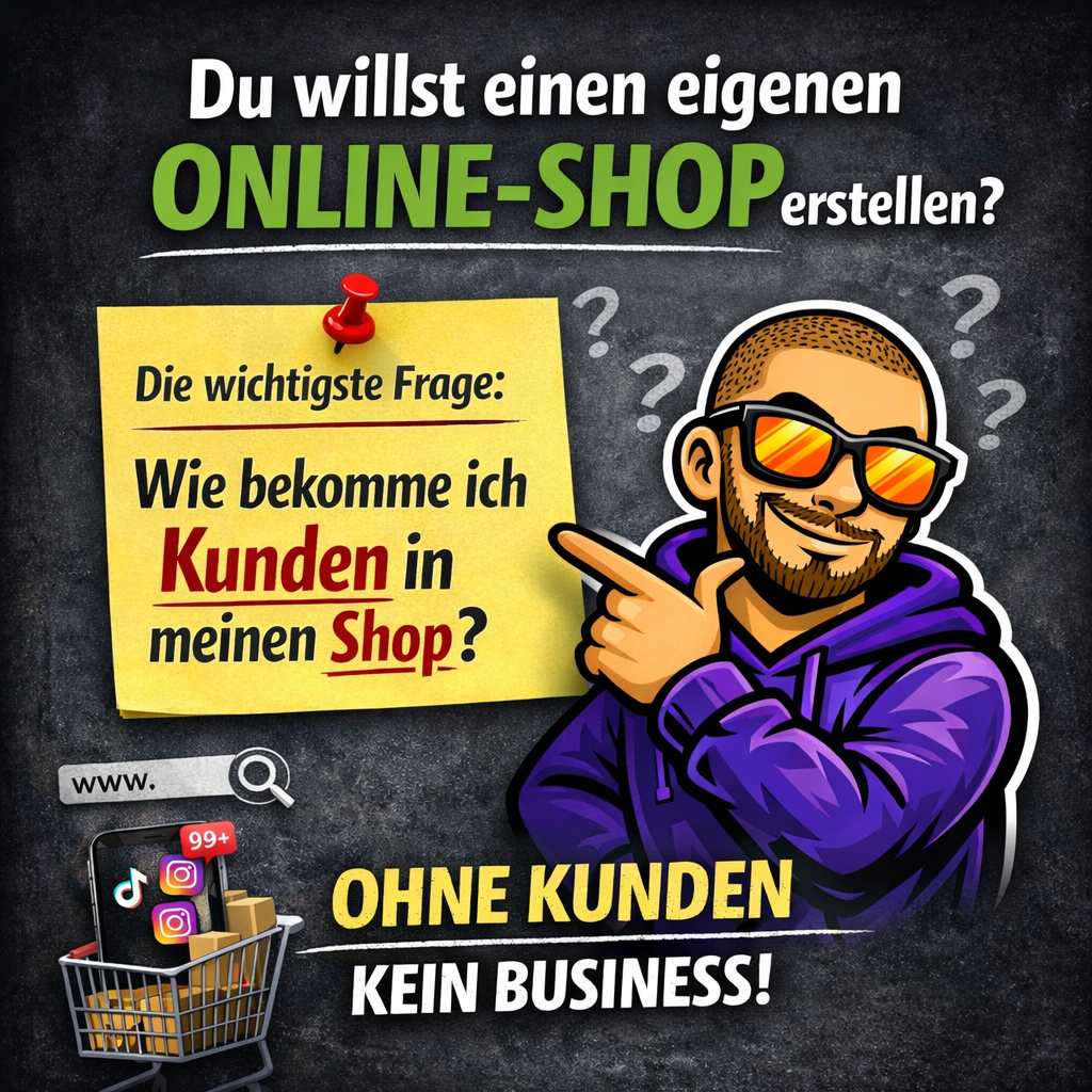 Du willst einen eigenen Online-Shop erstellen? Dann stelle dir diese eine wichtige Frage!